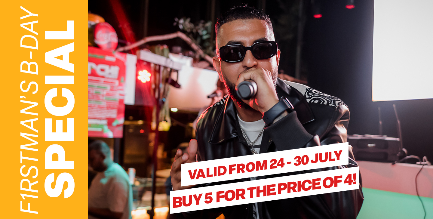 F1rstman's Birthday Special ticketactie