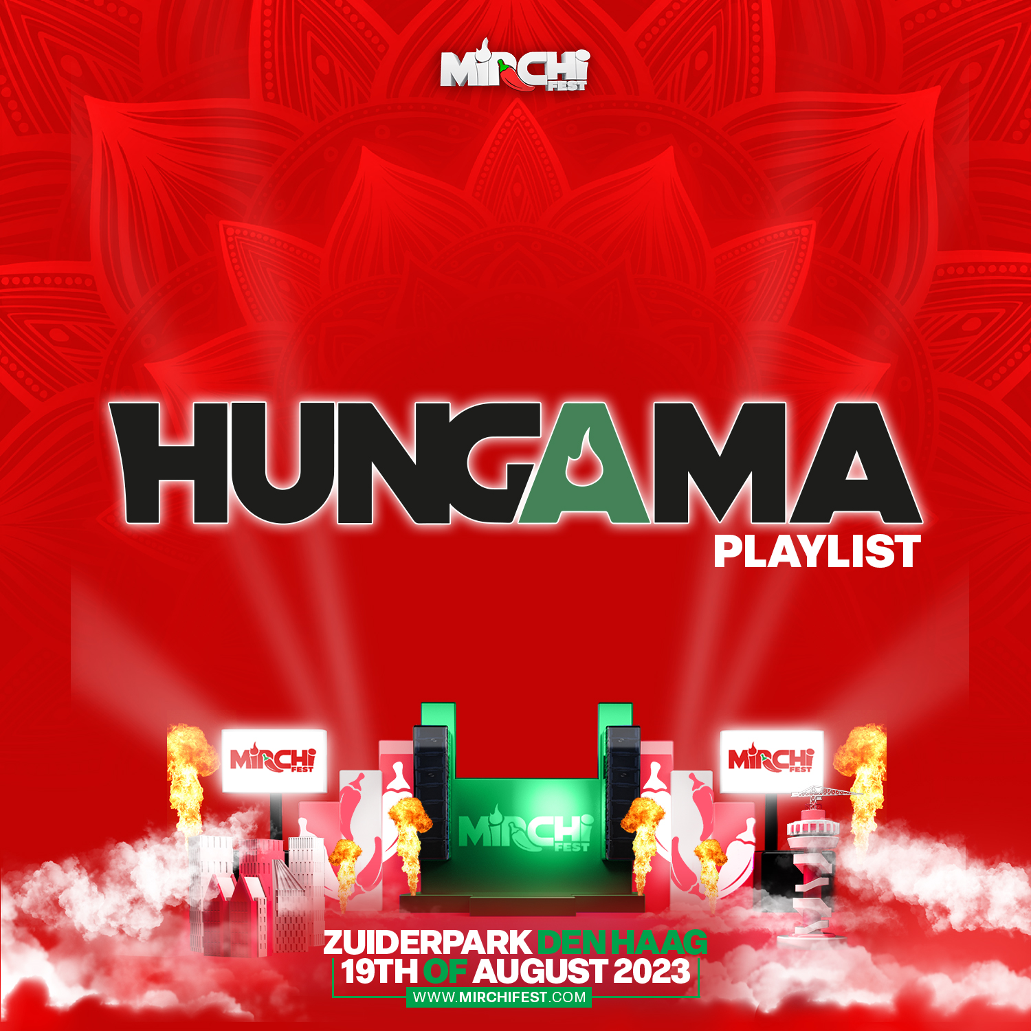 Hungama playlist op Spotify