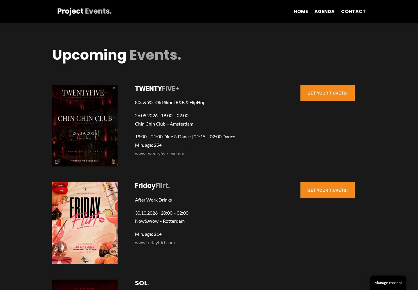 Project Events, 3