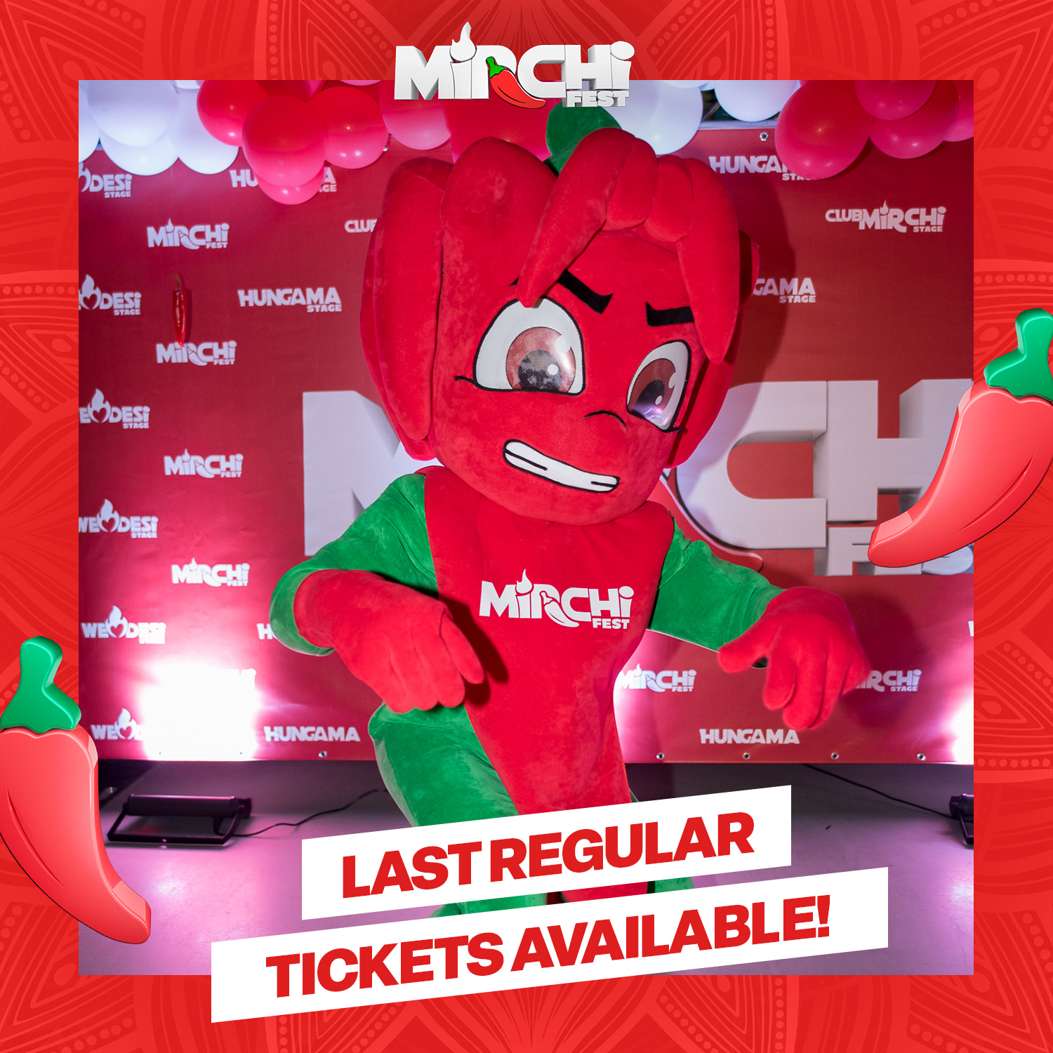 Ticket-update: last regular tickets available