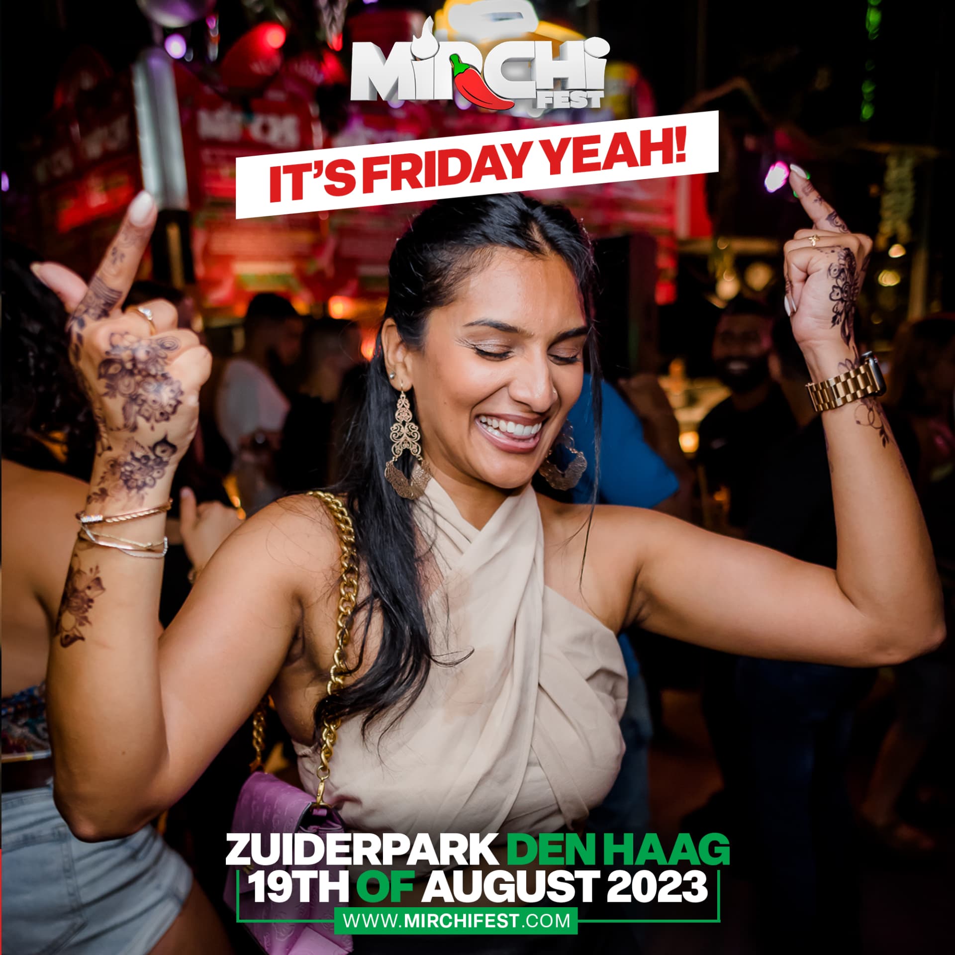 Inhaker creative: It's Friday yeah