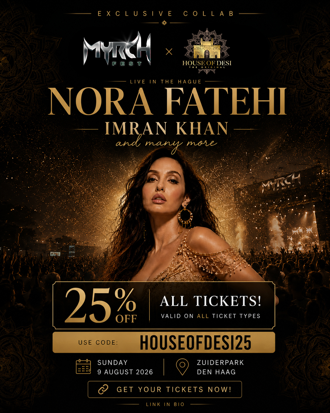 MyrchFest × HOUSE OF DESI